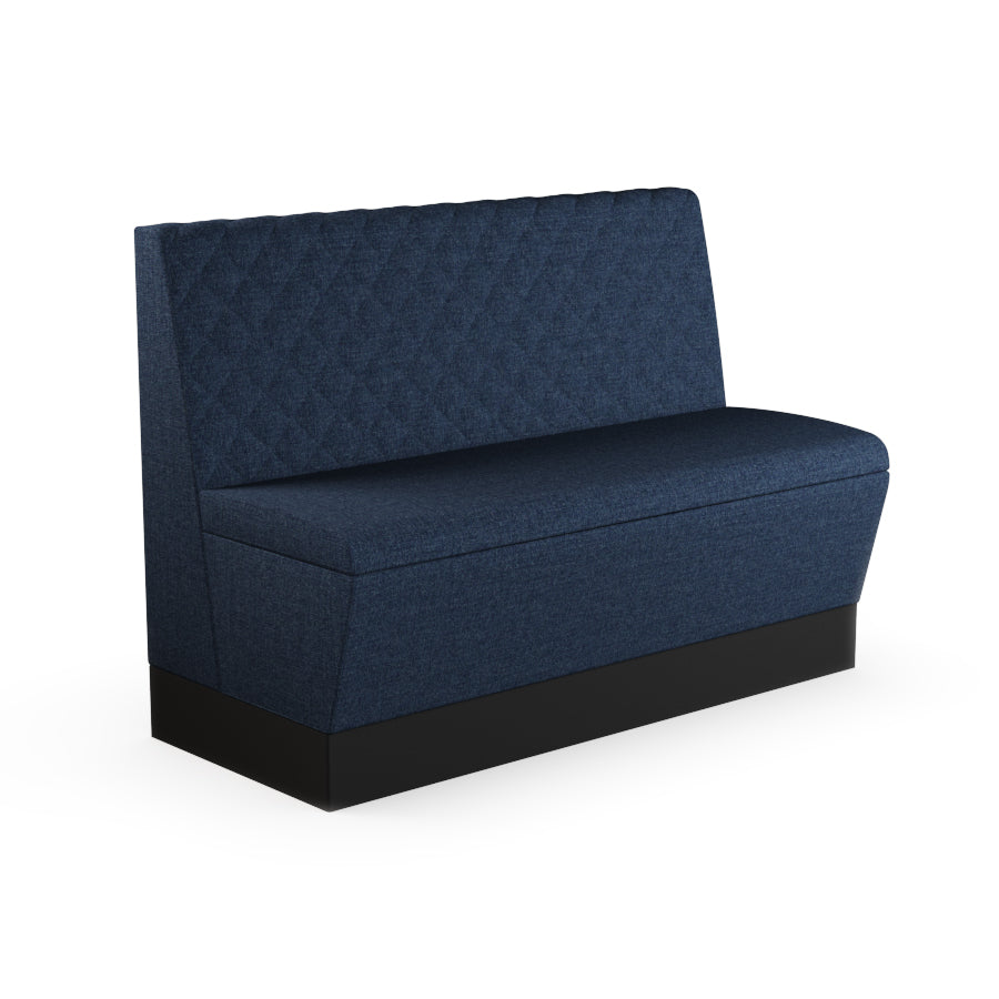 Quilted Straight Booth Seat - 1200mm Medium Unit
