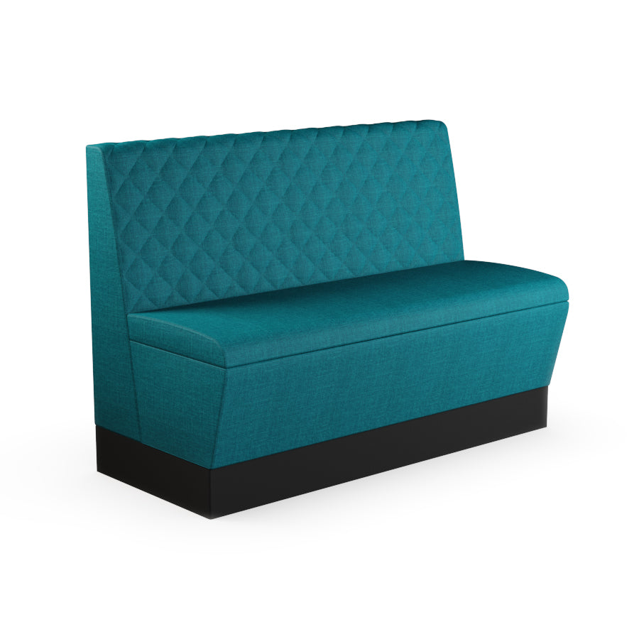 Quilted Straight Booth Seat - 1200mm Medium Unit