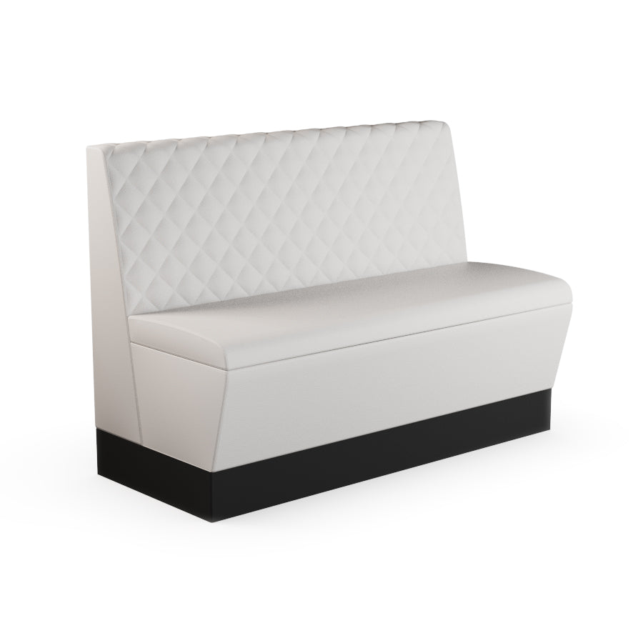 Quilted Straight Booth Seat - 1200mm Medium Unit