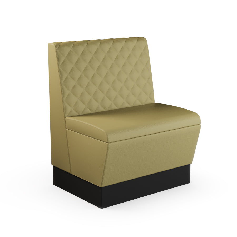 Quilted Straight Booth Seat - 700mm Small Unit