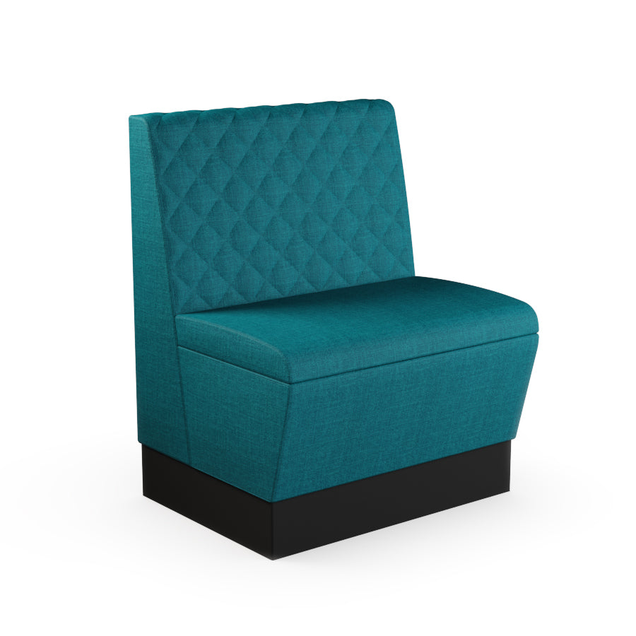 Quilted Straight Booth Seat - 700mm Small Unit