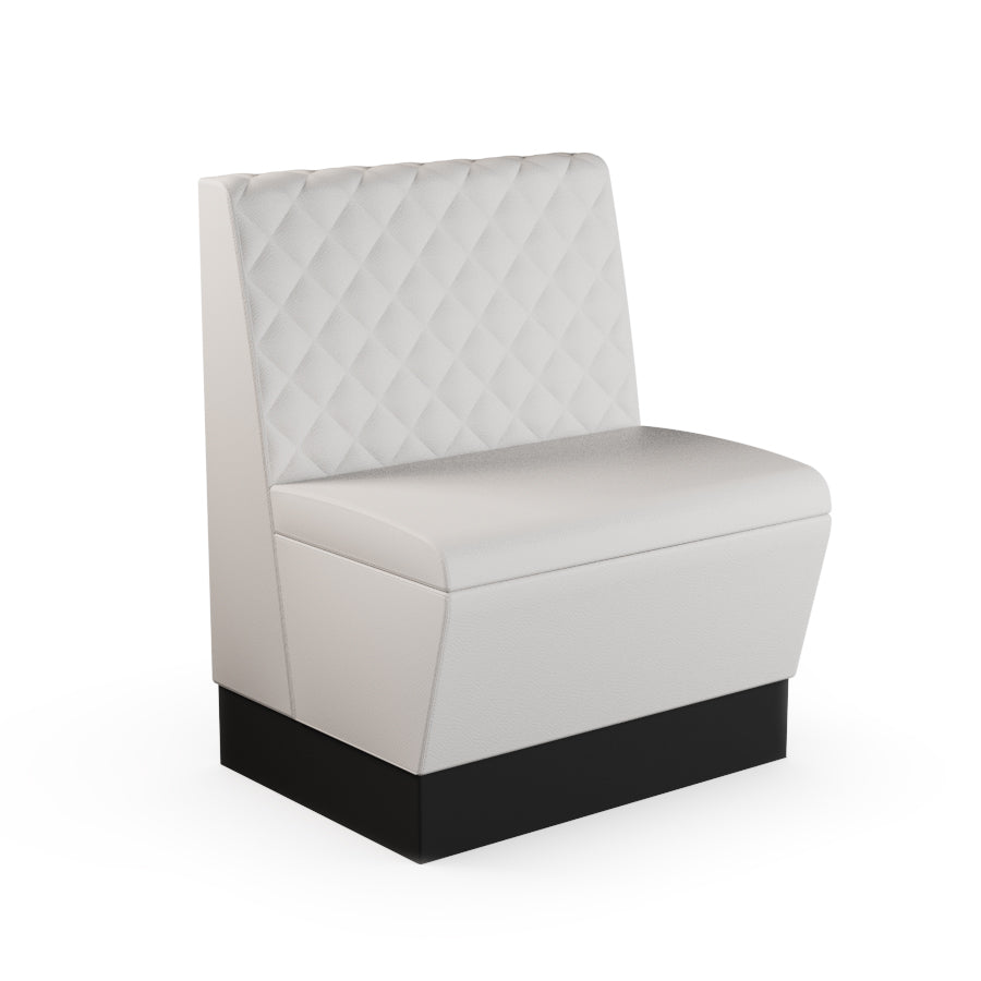 Quilted Straight Booth Seat - 700mm Small Unit