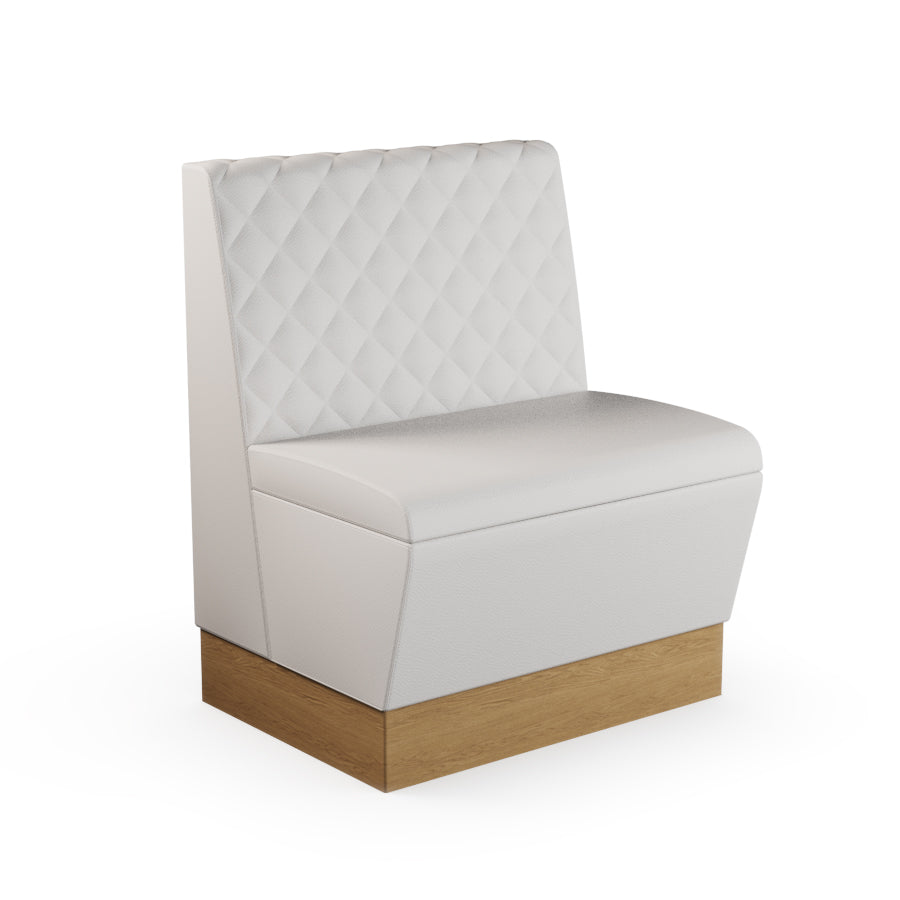Quilted Straight Booth Seat - 700mm Small Unit