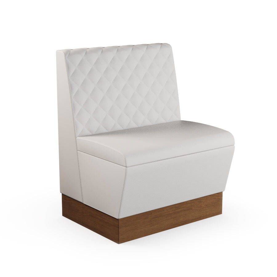 Quilted Straight Booth Seat - 700mm Small Unit