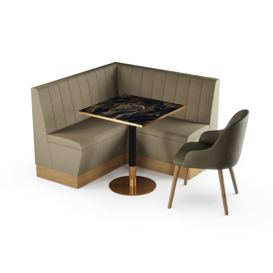 Small Corner Booth Set