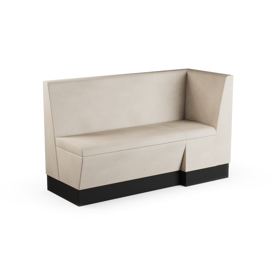 Large Extended Corner Booth Unit