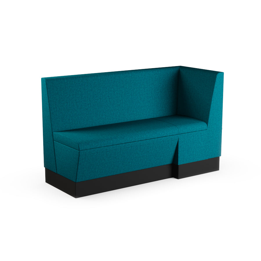 Large Extended Corner Booth Unit
