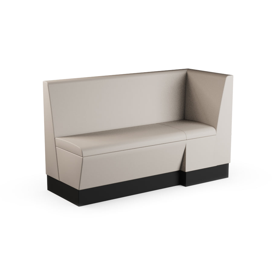 Large Extended Corner Booth Unit