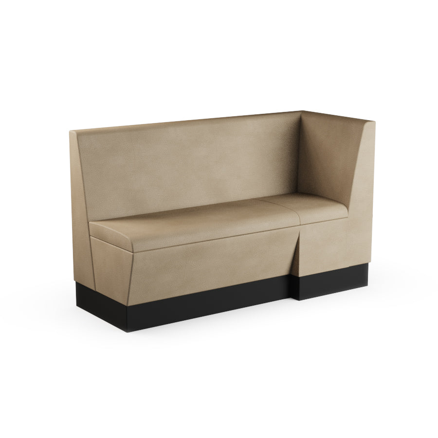 Large Extended Corner Booth Unit