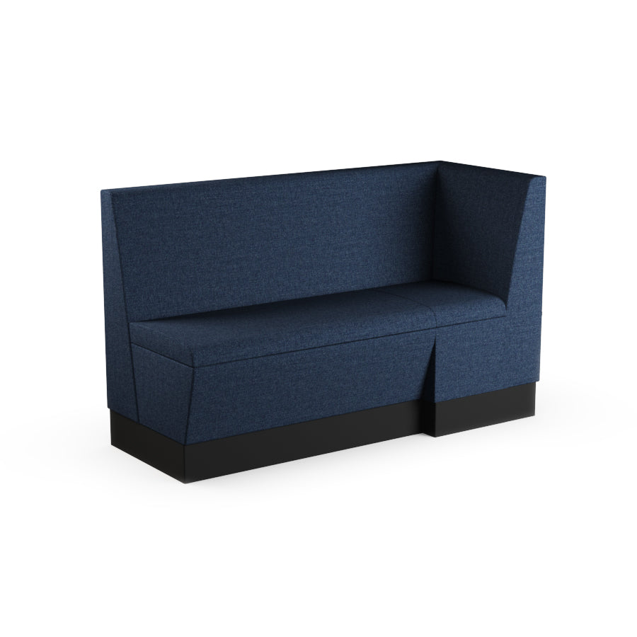 Large Extended Corner Booth Unit