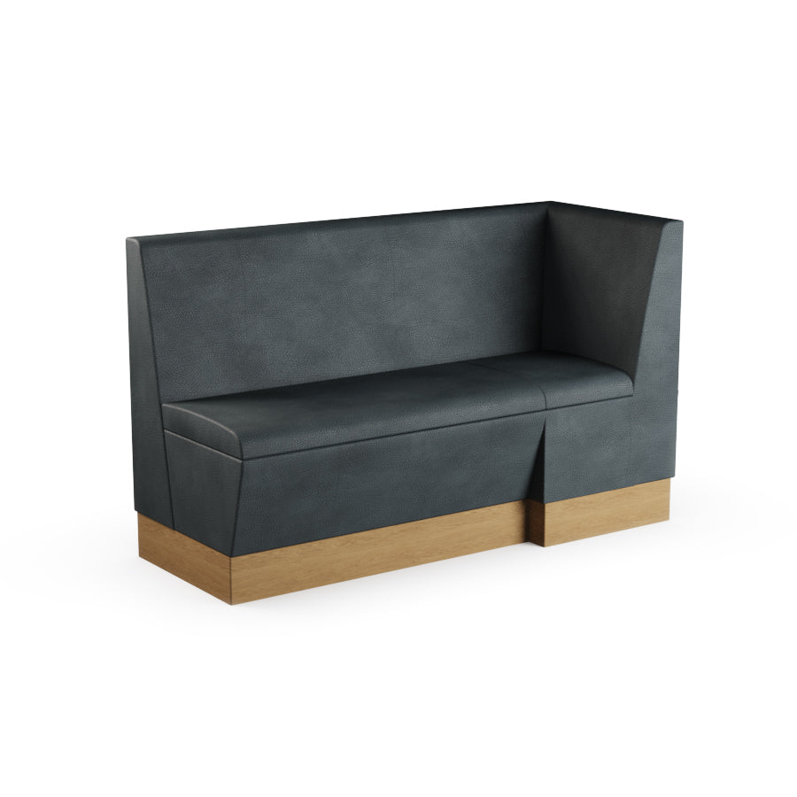 Large Extended Corner Booth Unit