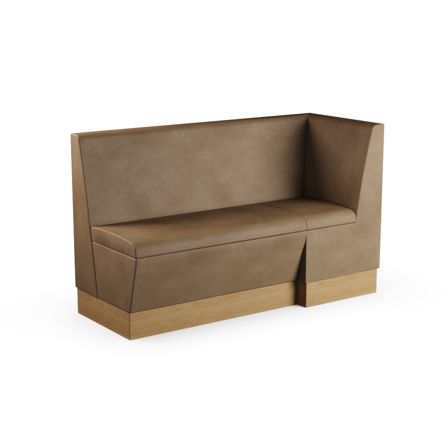 Large Extended Corner Booth Unit