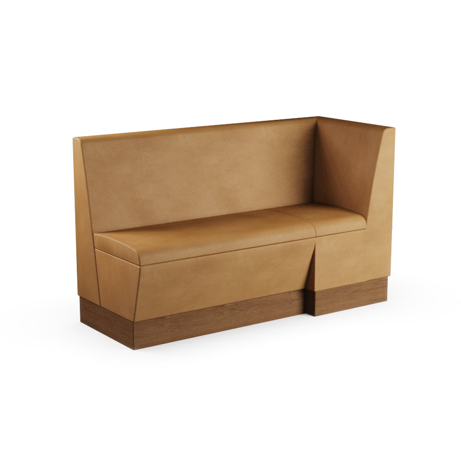 Large Extended Corner Booth Unit